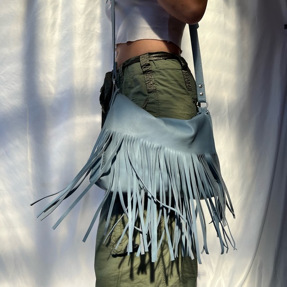 Handmade Boho Bag, Leather Crossbody Bag, - Picture 2 of 10